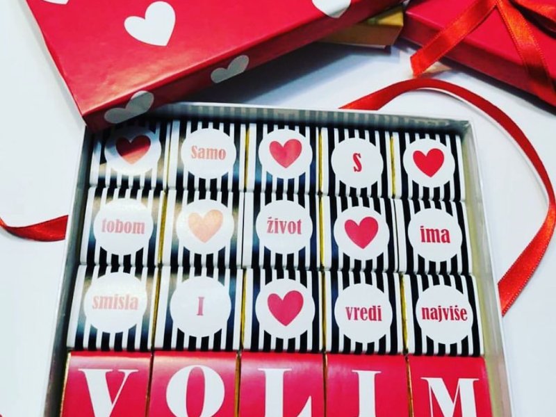 Čokoladice za zaljubljene